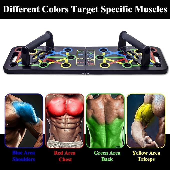 15-in-1 Push-Up Board – Full Body Home Workout System
