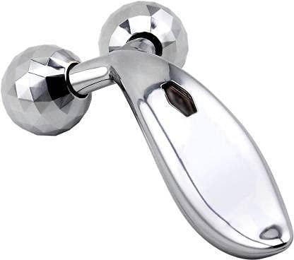 3D Stainless Steel Body Massager – Deep Muscle Relief Roller