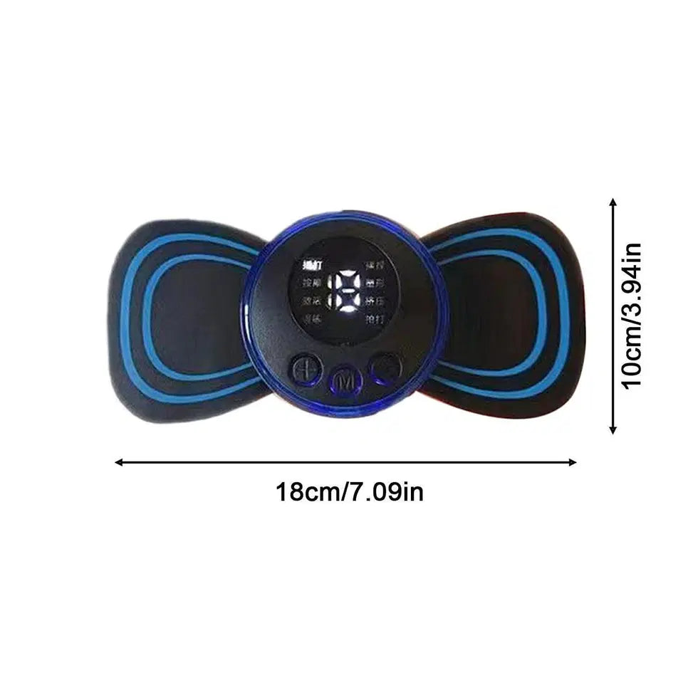 8-Mode Electric Body Massager – 19 Intensity Levels (Rechargeable)