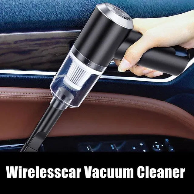 2-in-1 Wireless Air Duster & Mini Vacuum Cleaner